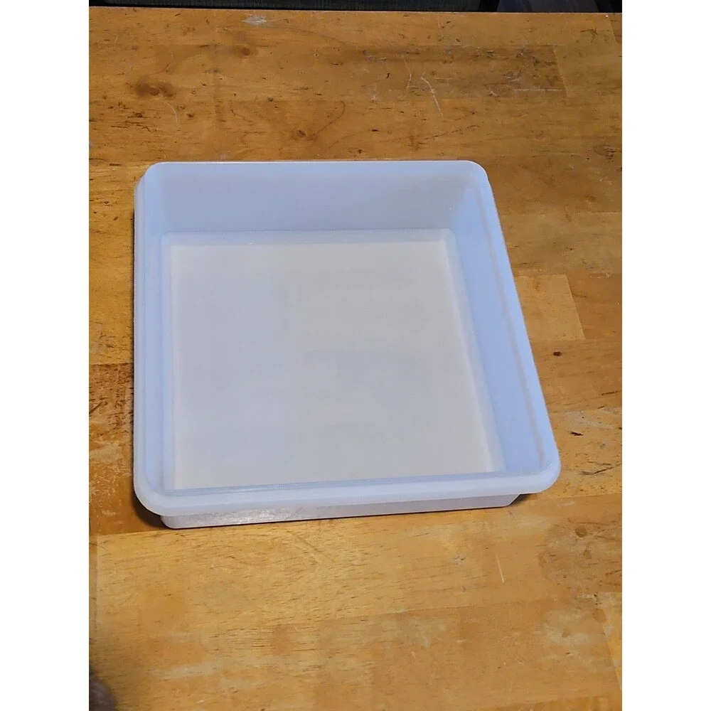 Vintage Tupperware Snack N Stor Square Container #514 9.5